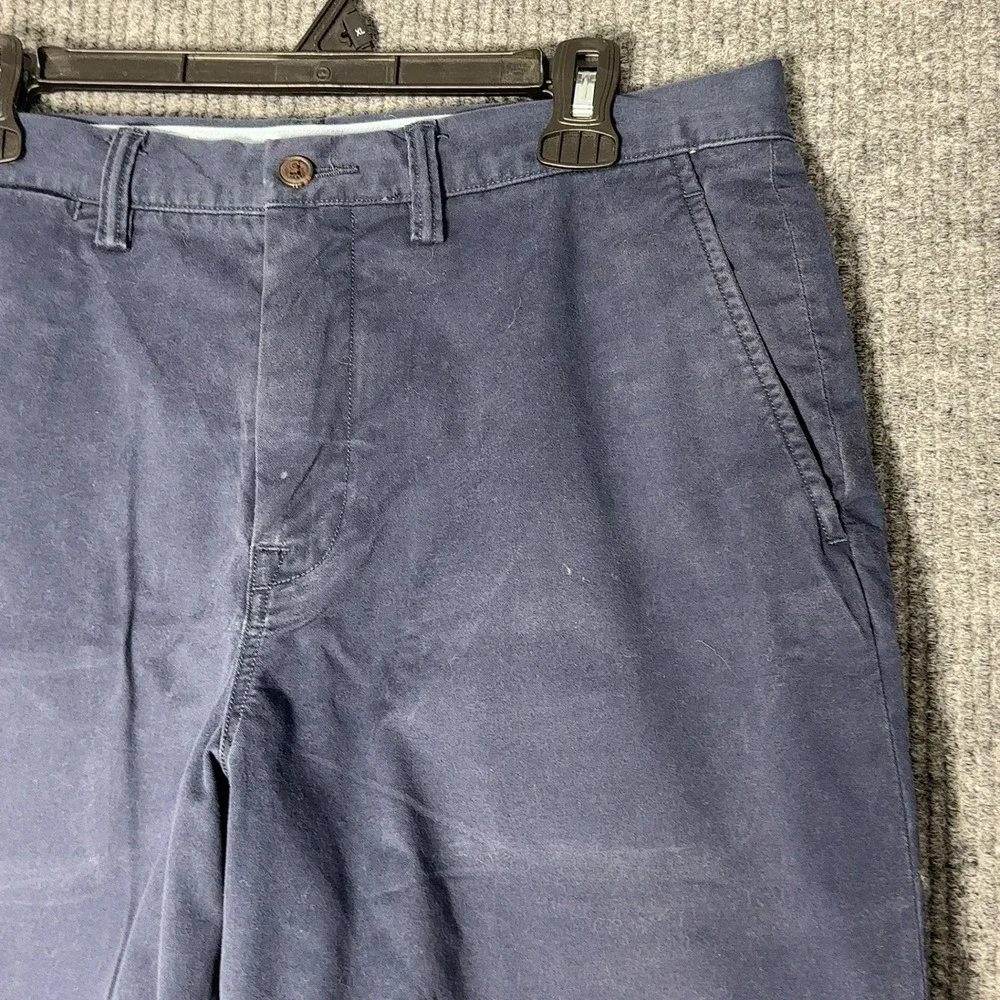Polo Ralph Lauren Stretch Classic Fit Shorts Mens 33 Navy Blue‎ Chino Cotton